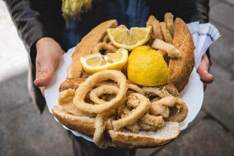 Madrid: Tour gastronomico a piedi e visita al mercato