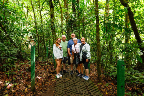 La Fortuna: Tour dei ponti sospesi e della zip line con pranzo