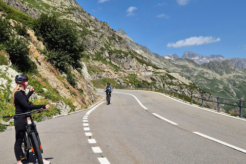 Lucerne : Aventure cycliste en descente avec baignade dans le lac