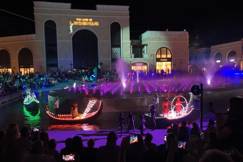 City of Side: Land of Legends Night Show & Hotel Transfer