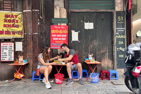 Geen Dieet: Premium Hanoi Old Quarter culinaire tour &amp; Train StreetPrivétour