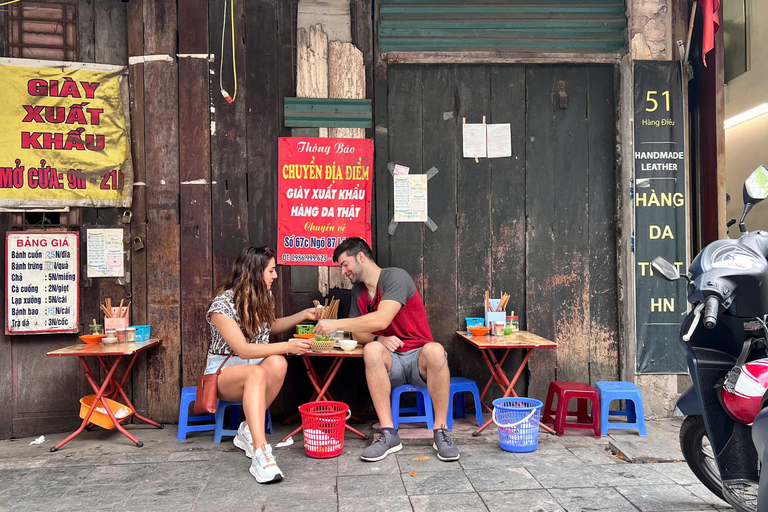 Geen Dieet: Premium Hanoi Old Quarter culinaire tour &amp; Train StreetPrivétour