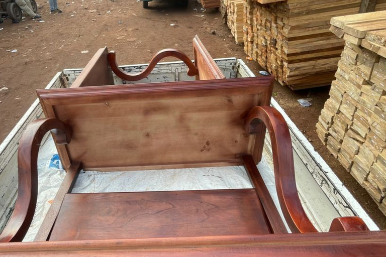 Accra: Timber Market Tour and Furniture Workshop