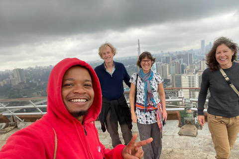 Nairobi city walking tour with traditional Kenyan Lunch.