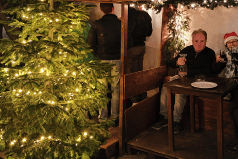 Cologne-Nippes : soirée vin chaud hivernale dans la cour intérieure