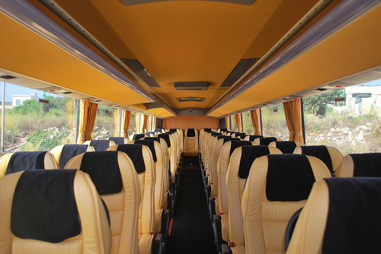 Malta: Shuttle Transfer between Malta Airport and Hotels Shared Transfer from the Airport to Your Hotel