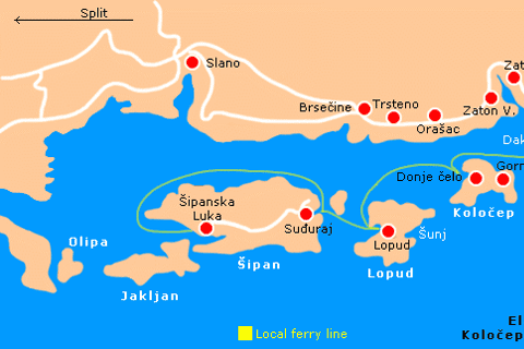 Elaphiti Islands: Full-Day 3-Island Tour from Dubrovnik