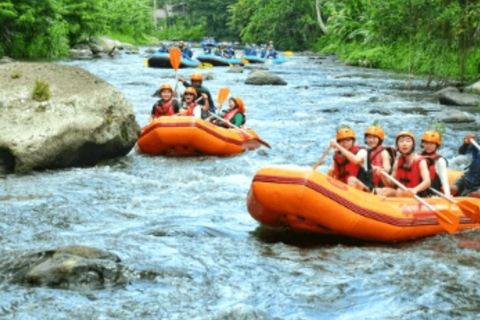 Ubud: Avventura di rafting sul fiume Ayung con pranzo e trasportoRafting con trasferimento di andata e ritorno