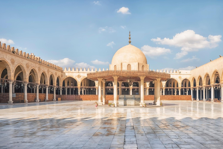 Excursão ao património do Cairo: Palácio Dourado, mesquita mais antiga com almoçoTour particular com ingresso e almoço
