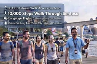Singapur: 10.000-Schritte-Fitness-Walk auf Sentosa