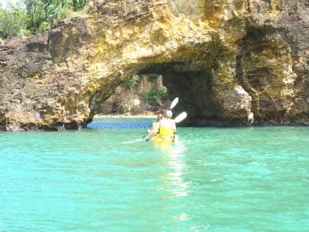 from castries marigot bay to rodney bay kayak day tour