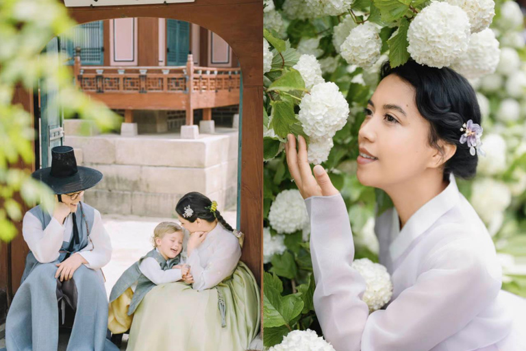 Storytelling Hanbok Photography at Royal Palace Private Group Photography Session