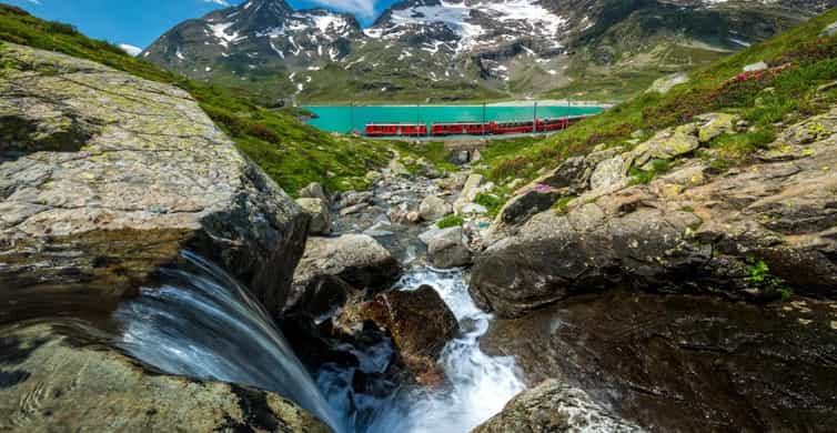 From Milan: Bernina Red Train and St. Moritz Tour photo 8