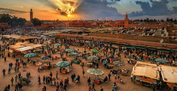 Agadir: Marrakech Guided Day Experience with Medina and Souk