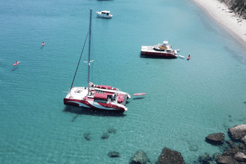 Catamaran cruise to the Lavezzi Islands