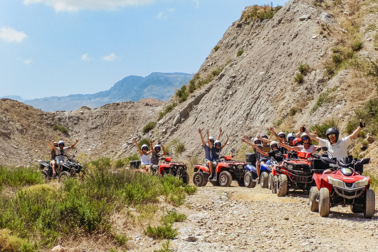 From Rethymno: Half-Day Quad Bike SafariQuad Safari for 1 Driver