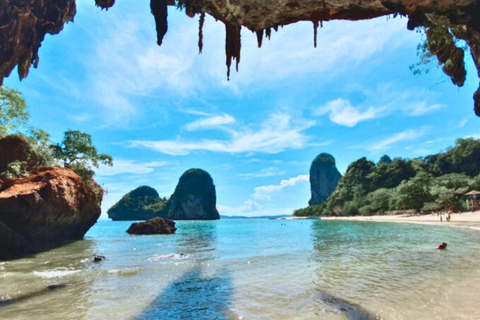 Krabi: 7 Islands Sunset Hopping Cruise with BBQ & Plankton Private Longtail Boat Tour