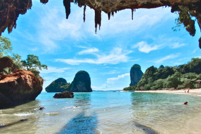 Krabi: 7 Islands Sunset Hopping Cruise with BBQ & Plankton Private Longtail Boat Tour