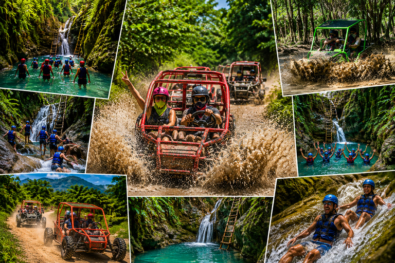Puerto Plata: Damajagua Waterfalls & Off-Road Buggy