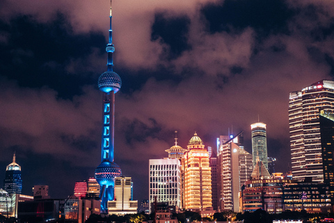 Shanghai: Oriental Pearl Tower Entry & Glass Skywalk Oriental Pearl Tower: Revolving Buffet & Two-Sphere Ticket