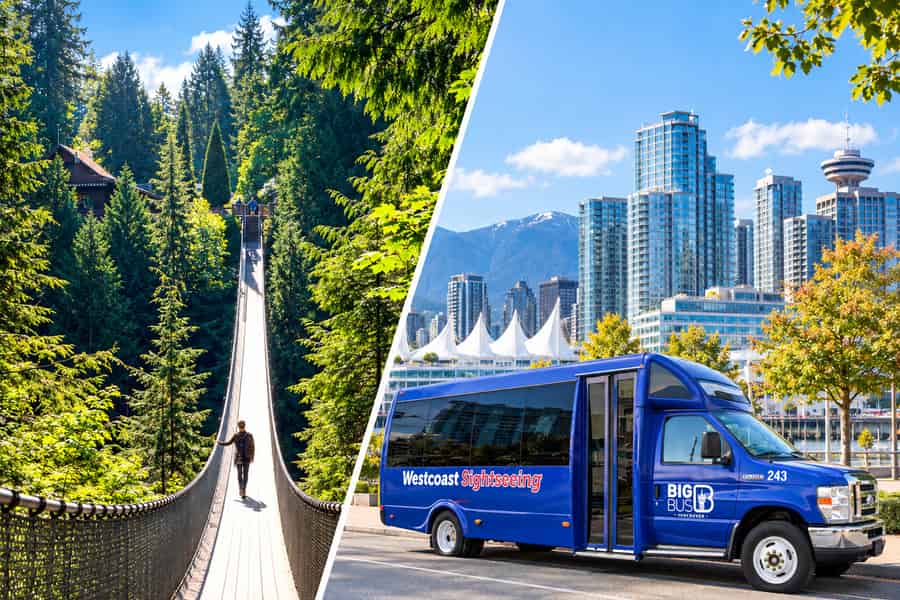 Vancouver: Capilano-Hängebrücke & Tour zu den Highlights der Stadt. Foto: GetYourGuide