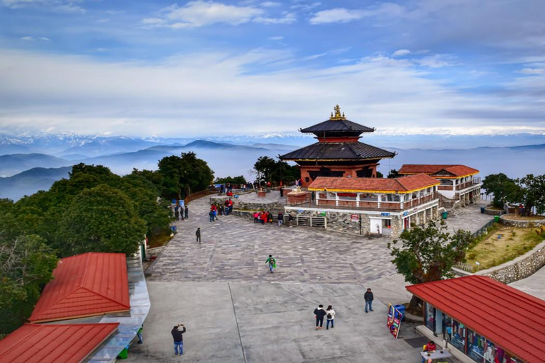 Kathmandu: Chandragiri Hills, Swayambhu & Durbar Square Tour Guide, Entrance fee, Private Transfer and Cable car fee