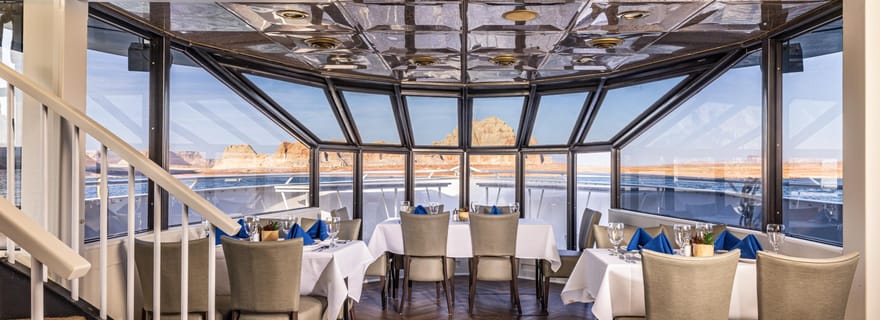 Page : Dîner-croisière du Canyon Princess Yacht dans la baie de Wahweap