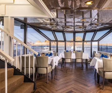 Página Crucero con cena en el Yate Princesa del Cañón de la Bahía de Wahweap