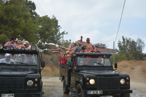 Alanya : Jeep Safari Tour Dim Cave All Inclusive Entry Lunch