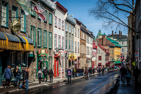 De Montreal: Viagem de 1 dia à cidade de Quebec e às Cataratas de Montmorency