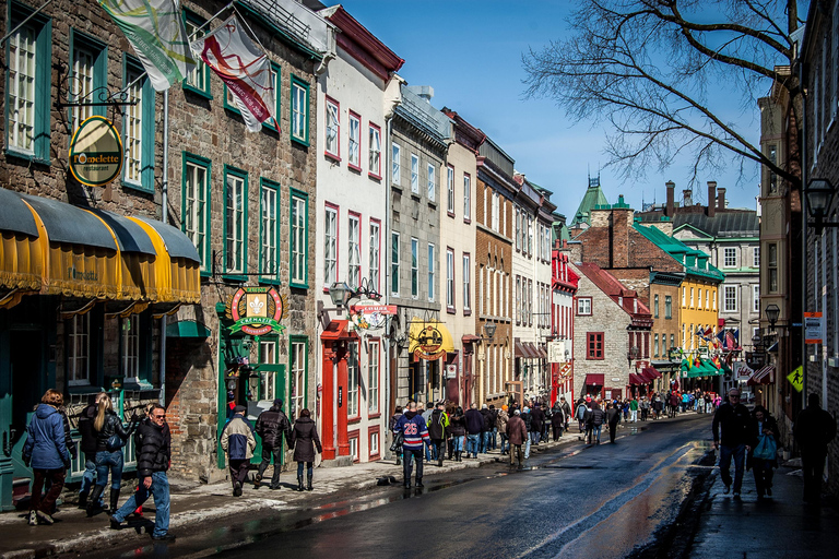 De Montreal: Viagem de 1 dia à cidade de Quebec e às Cataratas de Montmorency