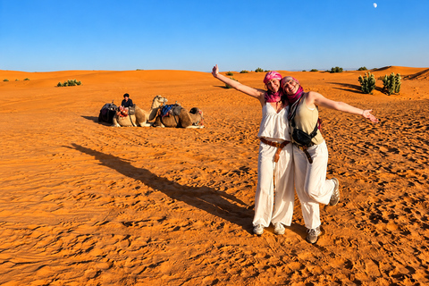 Marrakech: 3-Day Student Sahara Tour With Camp and Quad Adventure Pick: Luxury Camp & Sunset ATV Ride