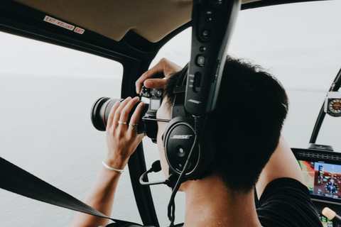 Bali: Helicopter Tour with optional Pickup and Drop-off Canggu Skyline