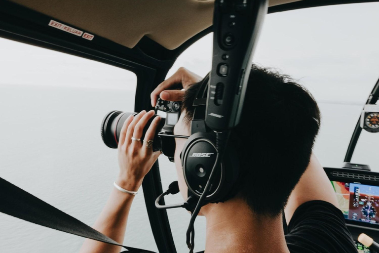 Bali: Helicopter Tour with optional Pickup and Drop-off Canggu Skyline