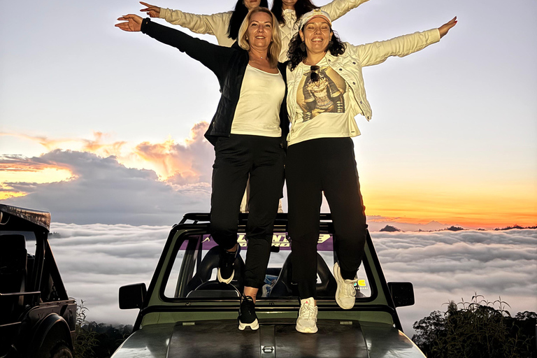 Bali: Mount Batur Sunrise Jeep, Pine Forest And hot springs Hot Spring Ticket (without transportation)