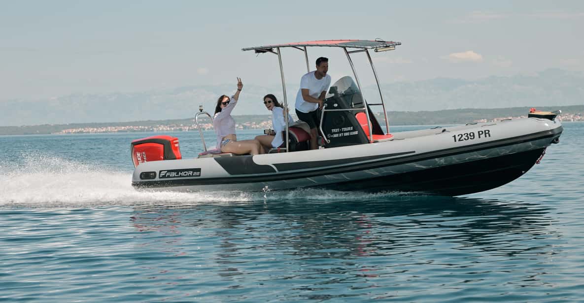Afbeelding 3 van Zadar: speedboottocht naar eilanden met snorkelen en drankjes