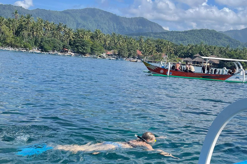 Bali : Lagon bleu et Tanjung Jepun en plongée avec masque et tuba avec ...