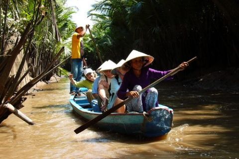 Tunnel di Cu Chi e delta del Mekong: tour privato con guida