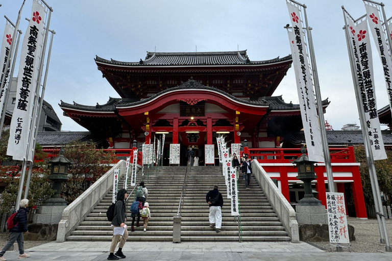 Nagoya: Kannon Temple ＆ Osu District Street Food Guided Tour Group Tour