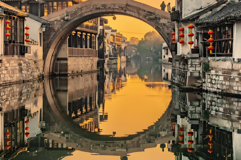 Shanghai, Hangzhou, and Nanxun Water Town 4-Day Guided Tour