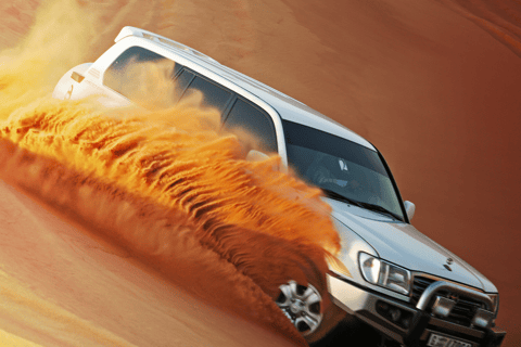 Dubai 4WD öken safari på kvällenFrån Dubai i gemensam Land Cruiser: Ökensafari på kvällen