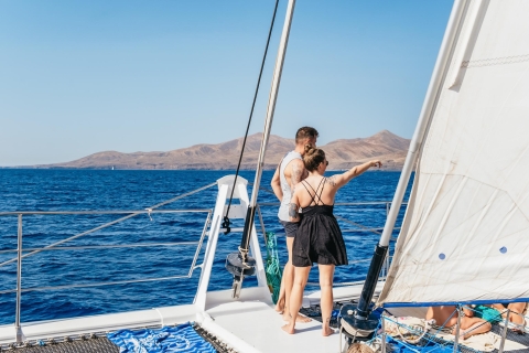 Lanzarote : croisière en catamaran aux plages de Papagayo