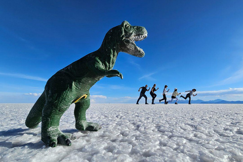 من سان بيدرو دي أتاكاما: جولة في شقق أويوني الملحية لمدة 3 أياممن سان بيدرو دي أتاكاما: جولة في مسطحا