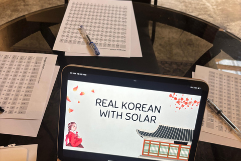 Busan: Korean for Beginners: Learn Over Coffee with a Local