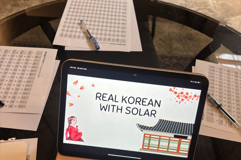 Busan: Korean for Beginners: Learn Over Coffee with a Local