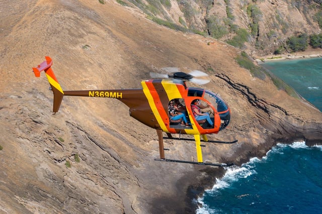 Oahu: Magnum P.I. Doors-Off Helicopter Tour