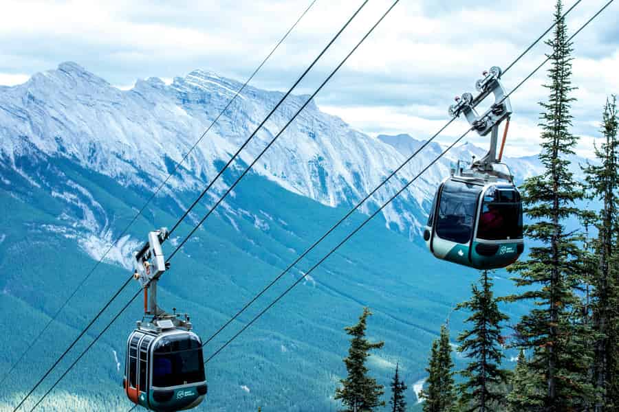 Calgary: Banff Gondel, heiße Quelle, Bow Fall und Top 3 Seen. Foto: GetYourGuide