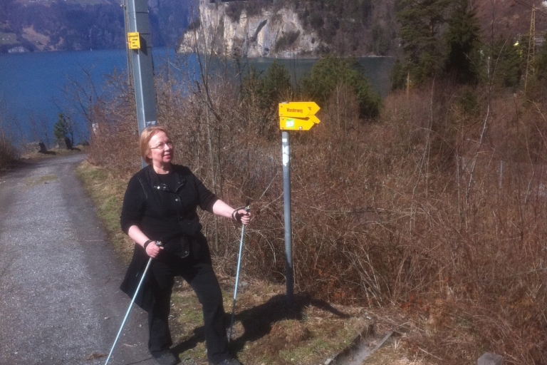 William Tell Swiss Path-wandeling en boottocht van een hele dagHele dag William Tell Swiss Path-wandeling en boottocht