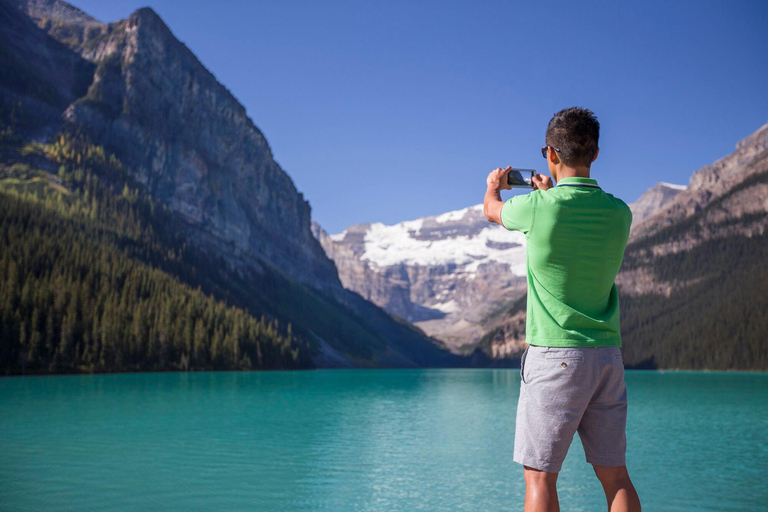 جولة بحيرة لويز، بحيرة موراين، بحيرة إميرالد، الجسر الطبيعي