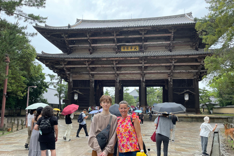 Nara: Halvdag med lokal guide – Big Buddha, hjort, helgedom, skogNara: Halvdag lokal guide- Stora Buddha, hjort, helgedom, skog